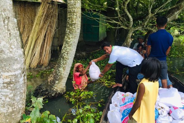 Food Packages for Flood Victims