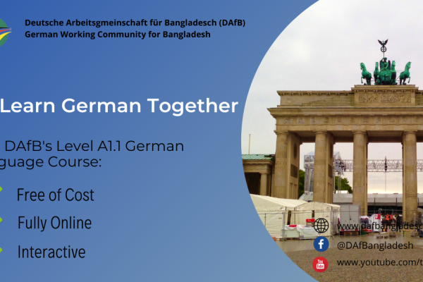 Join DAfB's Level A1.1 German Language Course